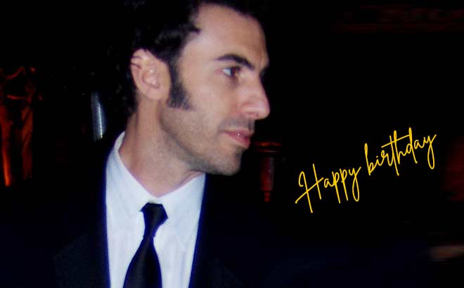 Birthday Predictions: Sacha Baron Cohen, His Future Full of Laughs or Laughable?