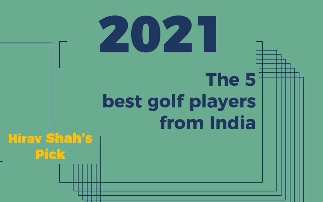 The 5 best golf players from India