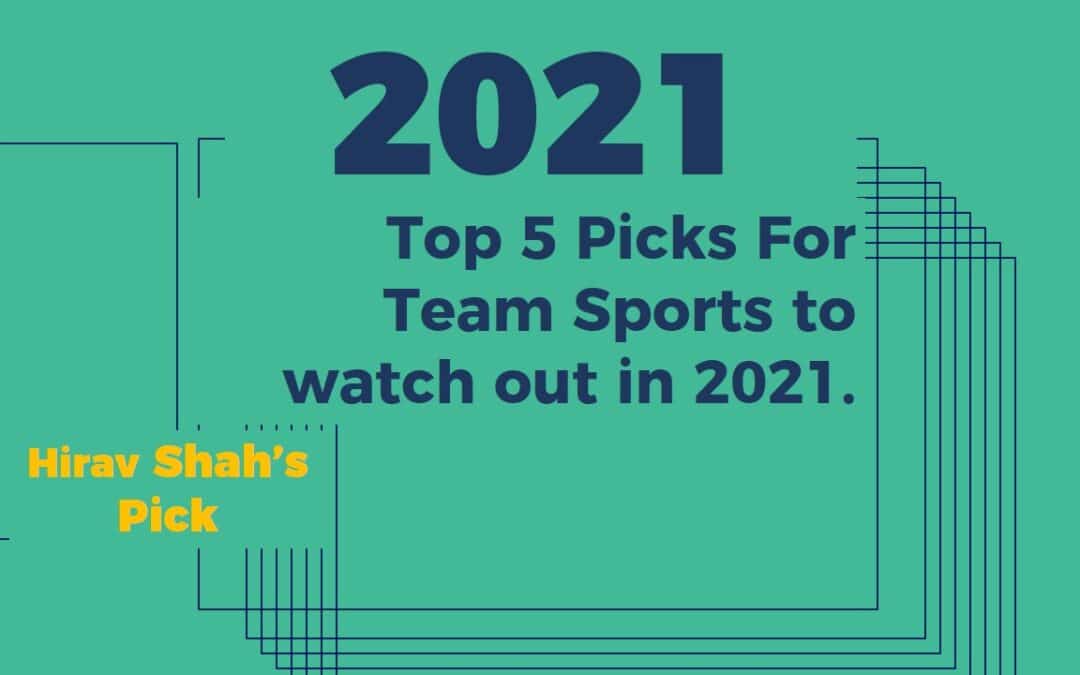 Sports Astrologer Hirav Shah’s Top 5 Picks For Team Sports to watch out in 2021.