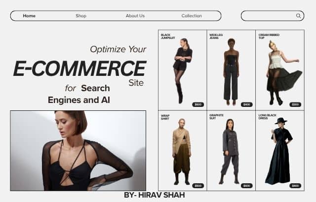 Optimize Your E-Commerce Site for Both Search Engines and AI