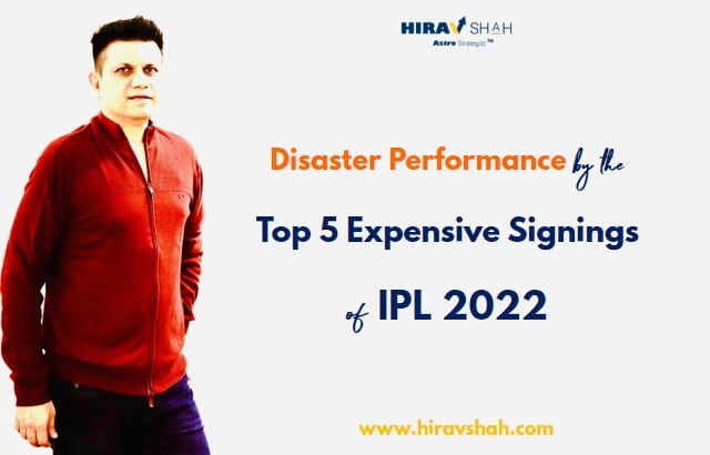 Disaster Performance by the Top 5 Expensive Signings of IPL 2022