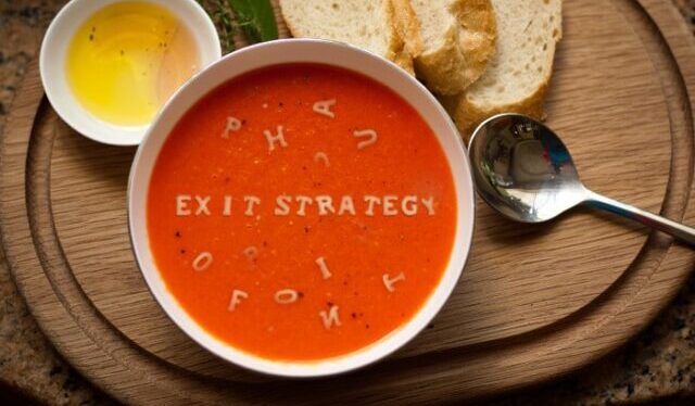 What is an exit strategy in business?