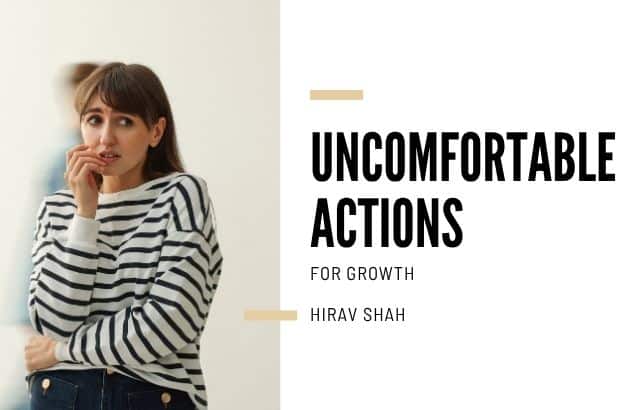 Uncomfortable Actions for Growth: Secure Your Future