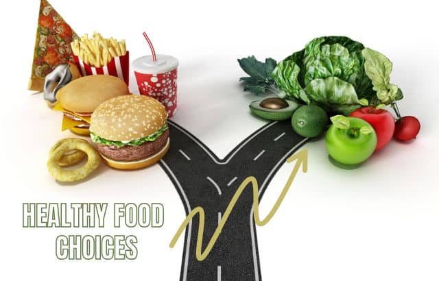 Healthy food choices that makes you happy