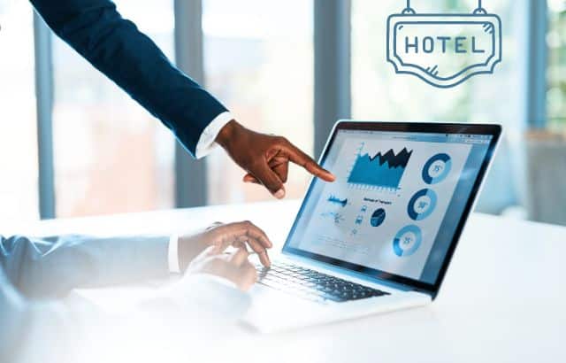 Hotel management software for tracking guests and operations