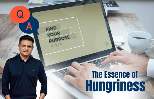 essence of hungriness in the context of success