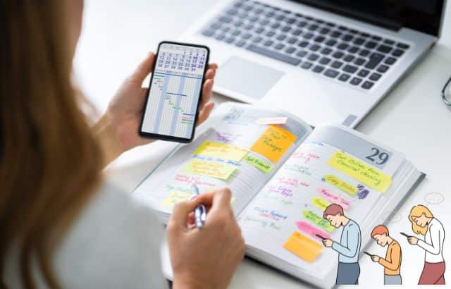 Creating a phone usage schedule to manage screen time effectively