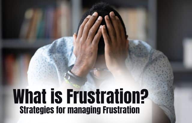 What is Frustration ? Strategies for managing Frustration
