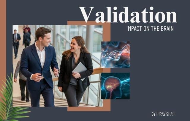 Validation impact on the brain