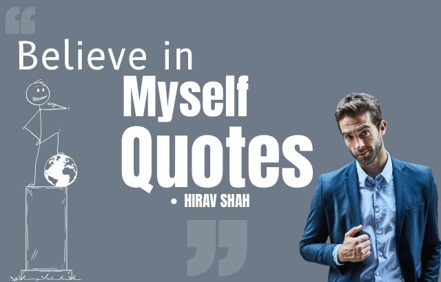 “Believe in Myself Quotes” for Making Strategy