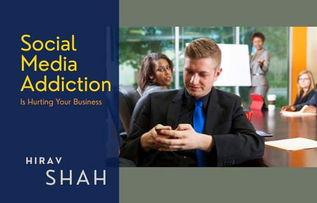 Social media addiction affecting business focus and decision making
