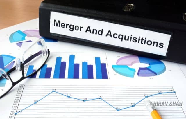Banking merger strategy showing two financial institutions combining operations”