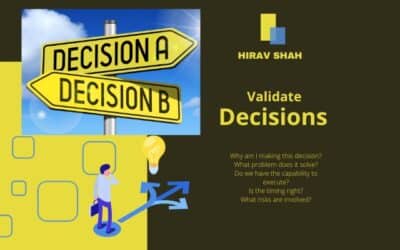 How Smart Entrepreneurs Validate Decisions Before Acting