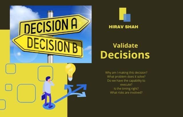 How Smart Entrepreneurs Validate Decisions Before Acting