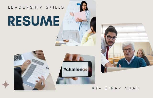 Leadership Skills Resume
