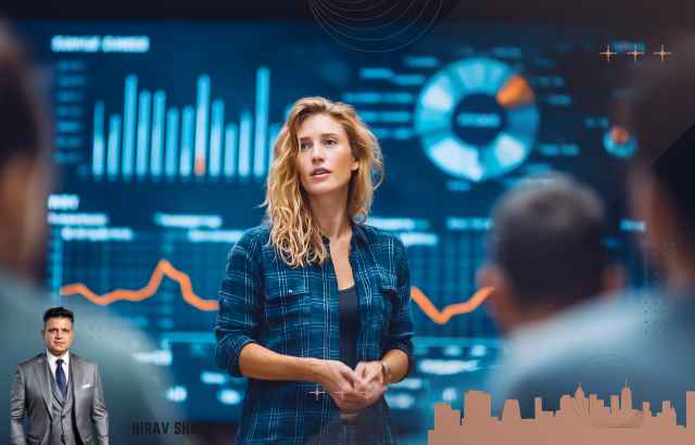 Business strategist creating growth strategy for organizations