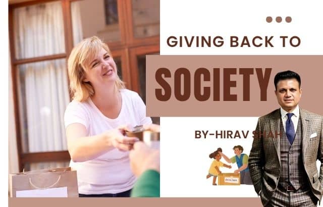 Giving Back to Society: Creating Meaning Through Contribution